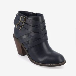 Journey Collection Navy Booties